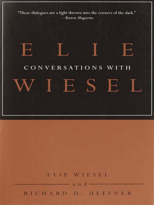 Title details for Conversations with Elie Wiesel by Elie Wiesel - Wait list